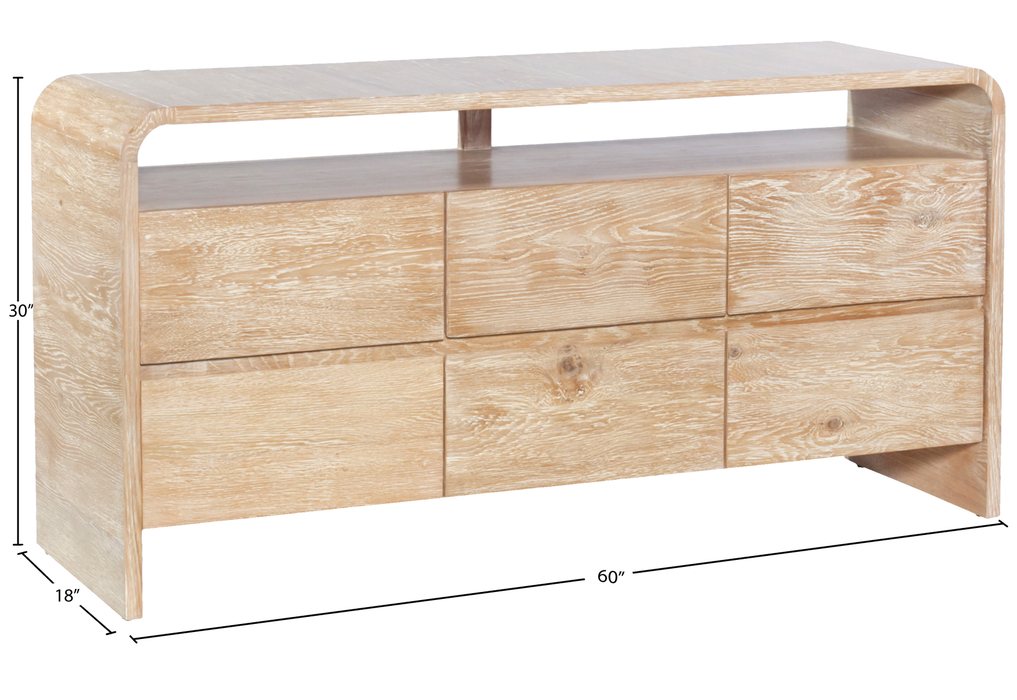 Meridian Furniture - Cresthill Natural Oak Wood Dresser - 862-D - GreatFurnitureDeal