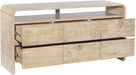 Meridian Furniture - Cresthill Natural Oak Wood Dresser - 862-D - GreatFurnitureDeal