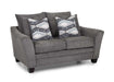 Franklin Furniture - 910 Eastbrook Sofa and Loveseat Set in Shasta Charcoal - 91040-CHARCOAL-91020-CHARCOAL - GreatFurnitureDeal