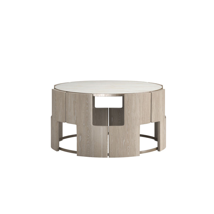 ART Furniture - Rhodes 3 Piece Occasional Table Set in Weathered White - 866302-305-2264