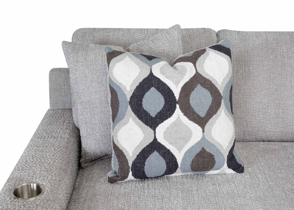 Franklin Furniture - 866 Venus 2 Piece Sectional Sofa in Blast N Dove - 86649-86628-DOVE - GreatFurnitureDeal