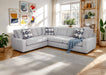 Franklin Furniture - 866 Venus 2 Piece Sectional Sofa in Blast N Dove - 86649-86628-DOVE - GreatFurnitureDeal