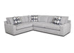 Franklin Furniture - 866 Venus 2 Piece Sectional Sofa in Blast N Dove - 86649-86628-DOVE - GreatFurnitureDeal