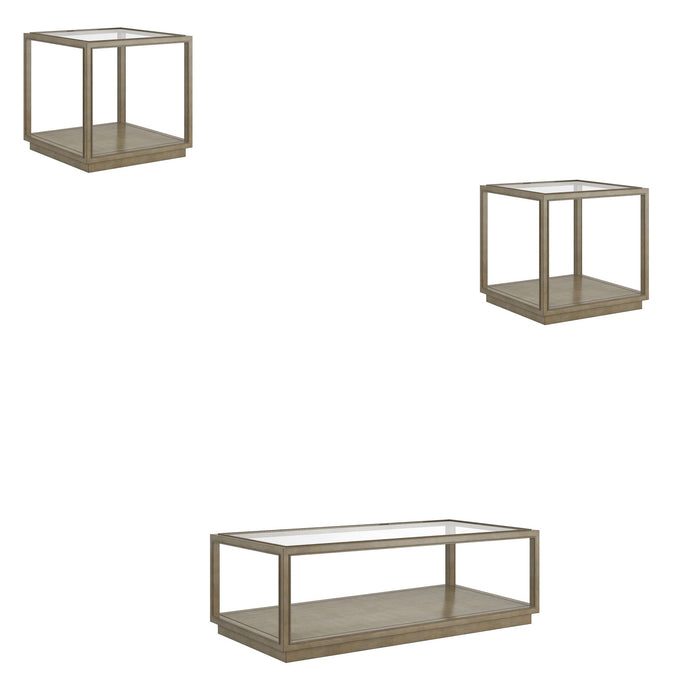 ART Furniture - Glaze 3 Piece Occasional Table Set in Quartz - 869300-303-7006