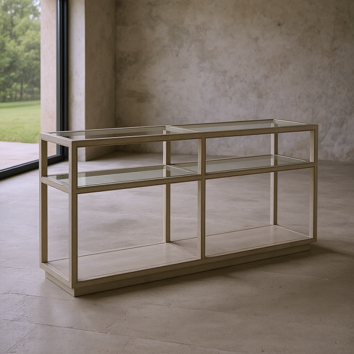 ART Furniture - Glaze Console Table in Bezel - 869307-7127