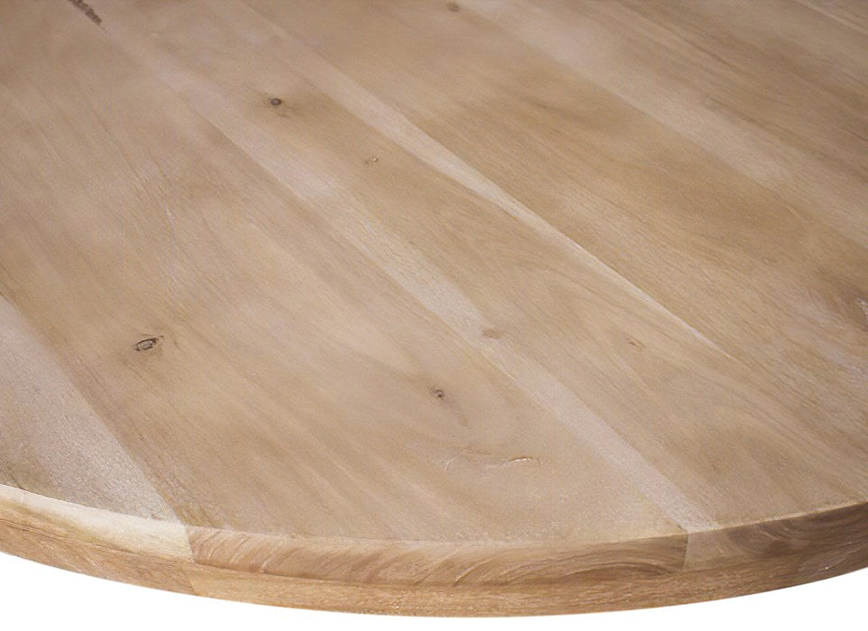 Meridian Furniture - Halton 52" Natural Acacia Wood Dining Table - 875-T - GreatFurnitureDeal