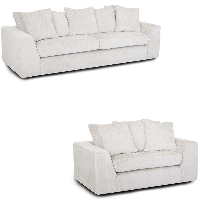 Franklin Furniture - Haswell 2 Piece Living Room Set in Haswell Mist - 87640-87688-MIST