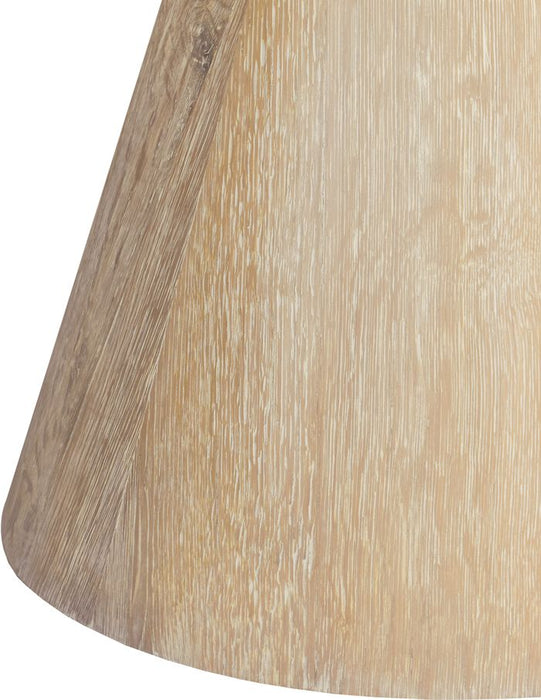 Meridian Furniture - Linette 52" White Oak Wood Dining Table - 877-T - GreatFurnitureDeal