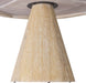 Meridian Furniture - Linette 52" White Oak Wood Dining Table - 877-T - GreatFurnitureDeal
