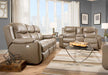 Southern Motion - Marvel 3 Piece Double Reclining Living Room Set in Putty - 881-31-28-1881 - GreatFurnitureDeal