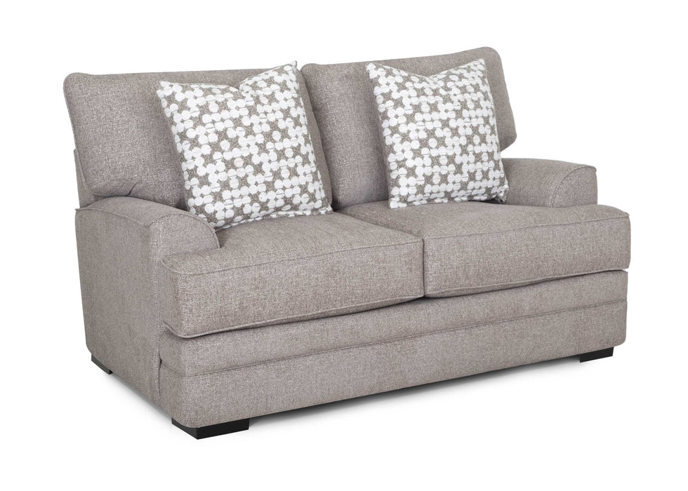 Franklin Furniture - 881 Ashton Loveseat in Kittery Pewter - 88120-PEWTER