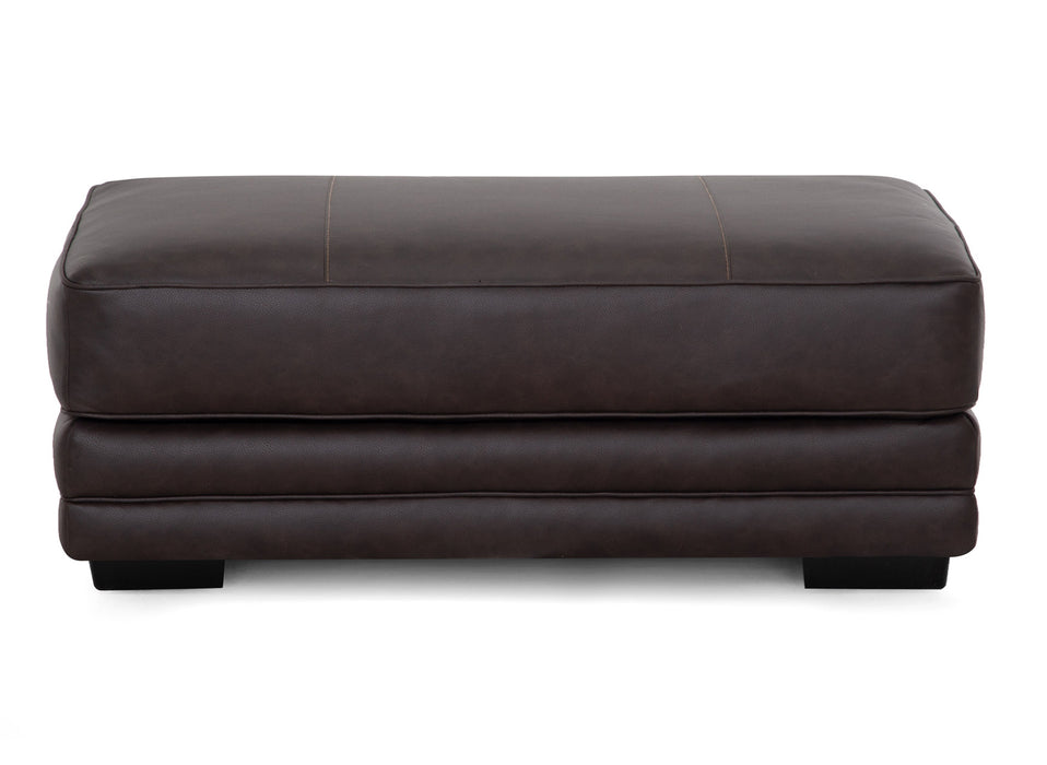 Franklin Furniture - 893 Prescott Chair and a Half and Ottoman in Duvall Coffee - 89388-89318 - GreatFurnitureDeal