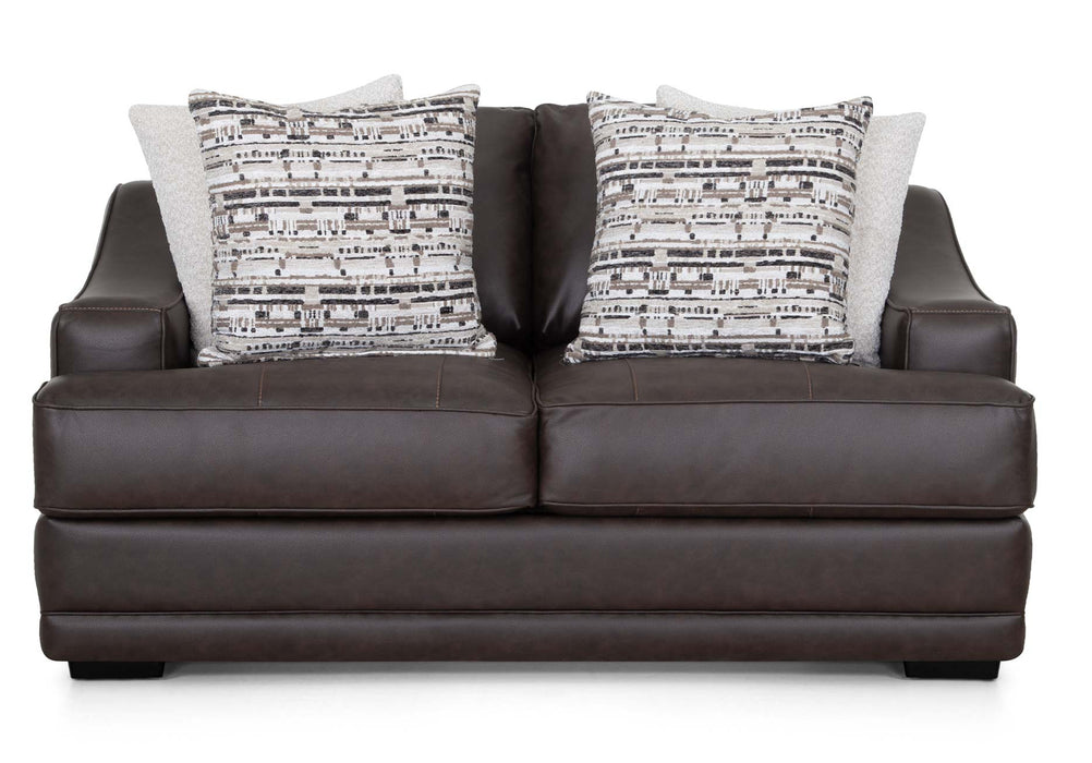 Franklin Furniture - 893 Prescott 3 Piece Living Room Set in Duvall Coffee - 89340-89320-89388 - GreatFurnitureDeal