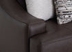 Franklin Furniture - 893 Prescott Loveseat in Duvall Coffee - 89320 - GreatFurnitureDeal