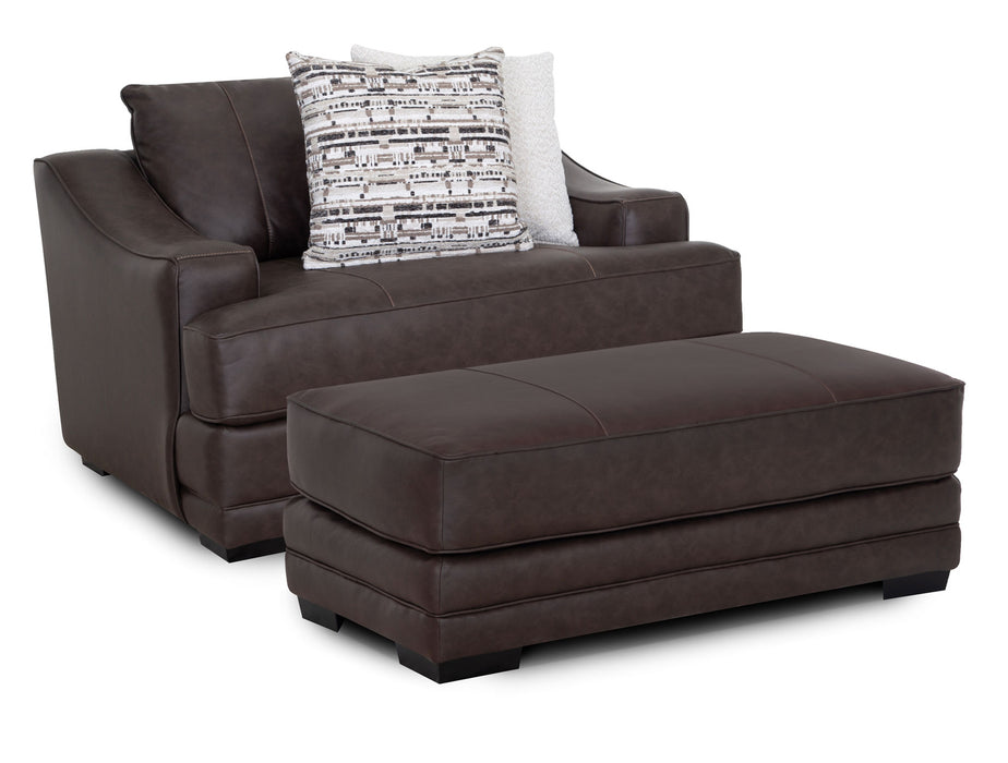 Franklin Furniture - 893 Prescott Chair and a Half in Duvall Coffee - 89388 - GreatFurnitureDeal