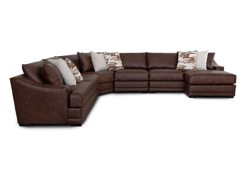 Franklin Furniture - 893 Highlands 4 Piece Sectional Sofa in Seattle Auburn - 89359-89399-89303-89314 - GreatFurnitureDeal