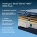 Serta Mattress - iSeries® NXG™ 2500 Plush Foam King Mattress - 2500 Plush Foam - KING - GreatFurnitureDeal