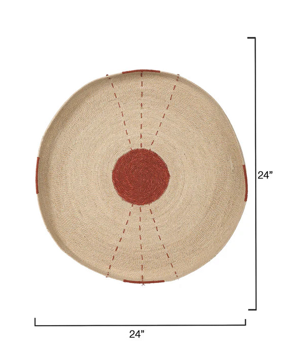 Jamie Young Company - Sundial Wall Art in Rust - 8SUND-RUST - GreatFurnitureDeal