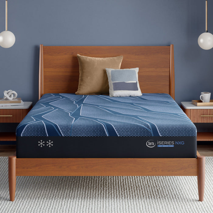 Serta Mattress - iSeries® NXG™ 2500 Plush Foam Full Mattress Set - 2500 Plush Foam - FULL-SET - GreatFurnitureDeal