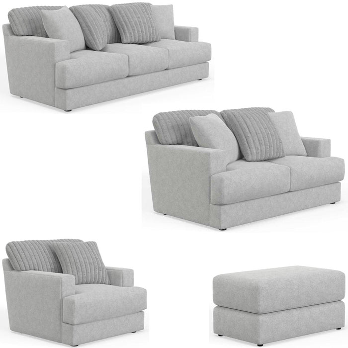 Jackson Furniture - Eagan 4 Piece Living Room Set in Moonstruck - 2303-03-02-01-10-MOON