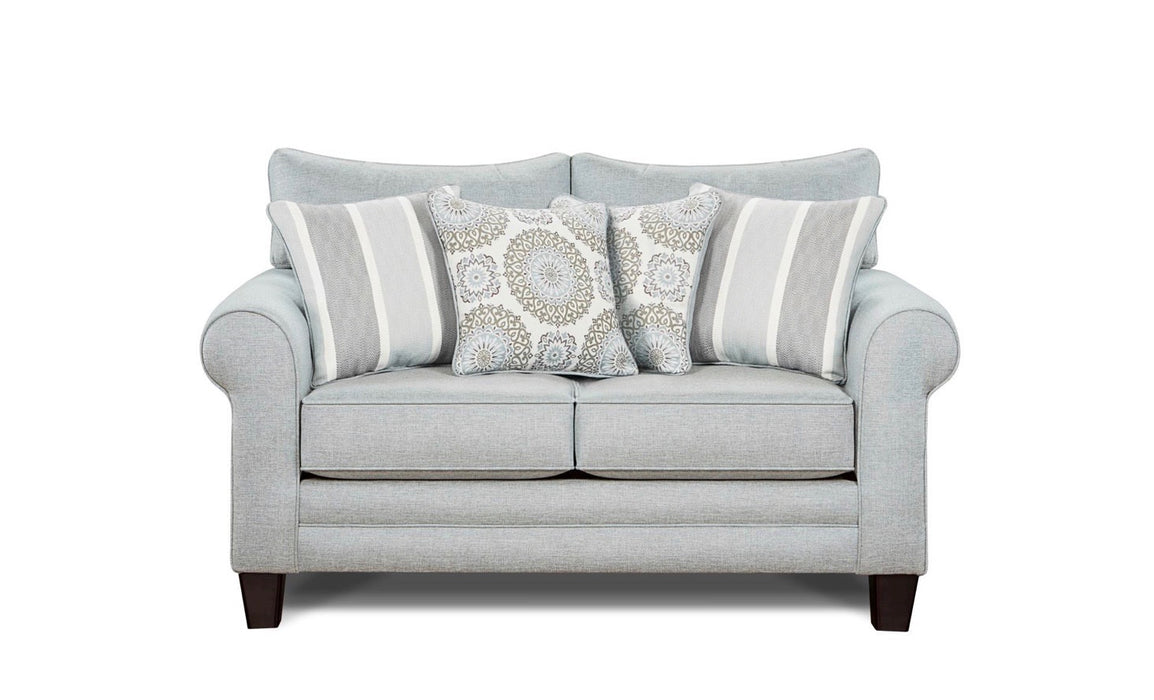 Southern Home Furnishings - Grande Mist Sofa in Grey/Multi - 1140 1141 109 Grande Mist - GreatFurnitureDeal