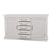 Bramble - Williamson Sideboard w/ 2 Doors in White Harvest, Light Distressed - US-WS-90017WHD----LDT - GreatFurnitureDeal