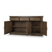 Bramble - Hudson 3 Door Sideboard in Antique French Oak - 26131AFD----- - GreatFurnitureDeal