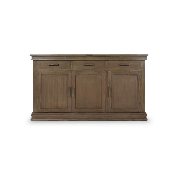 Bramble - Williamson Sideboard w/ 3 Doors in Straw Wash - 90023STW----- - GreatFurnitureDeal