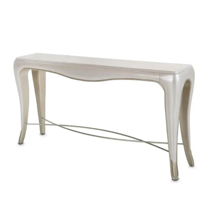 AICO Furniture - London Place"Console Table in Creamy Pearl - N9004223-112