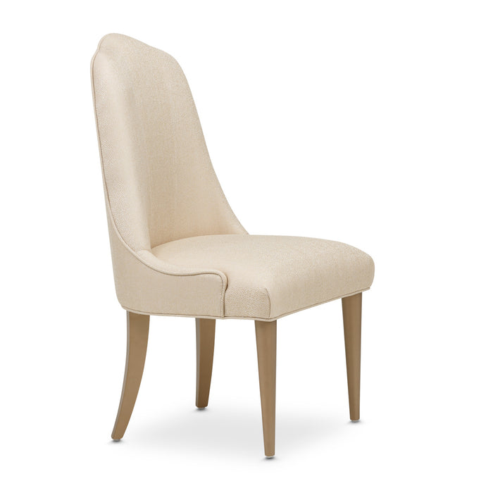 AICO Furniture - Malibu Crest"Side Chair in Burnished Gold - 9007003-824 - GreatFurnitureDeal