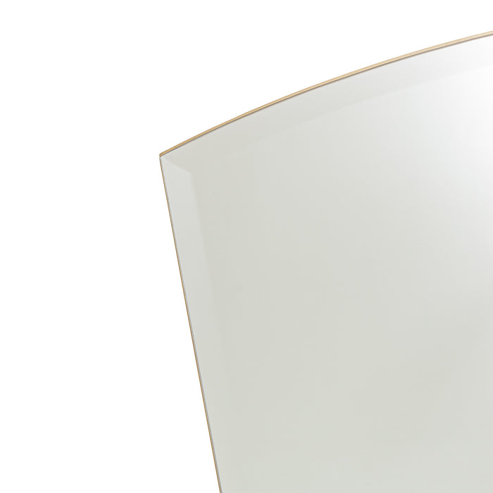 AICO Furniture - Malibu Crest"Vanity Mirror"Burnished Gold - 9007068-824 - GreatFurnitureDeal