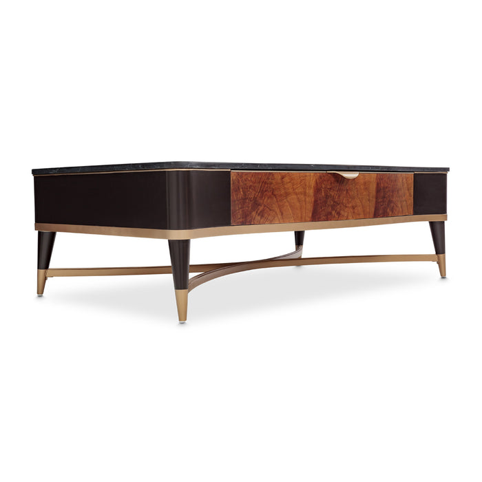 AICO Furniture - Malibu Crest 3 Piece Ocassional Set in Crotch Mahogany - 9007201-202-411