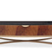 AICO Furniture - Malibu Crest Cocktail Table in Crotch Mahogany - 9007201-411 - GreatFurnitureDeal