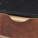 AICO Furniture - Malibu Crest Cocktail Table in Crotch Mahogany - 9007201-411 - GreatFurnitureDeal