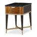 AICO Furniture - Malibu Crest"End Table"Crotch Mahogany - 9007202-411 - GreatFurnitureDeal