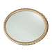 AICO Furniture - Malibu Crest"Oval Wall Mirror"Burnished Gold - 9007260-824 - GreatFurnitureDeal