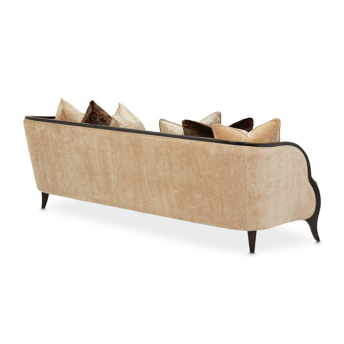AICO Furniture - Malibu Crest Sofa in Dark Espresso - 9007816-HONEY-412