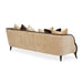 AICO Furniture - Malibu Crest Sofa in Dark Espresso - 9007816-HONEY-412 - GreatFurnitureDeal