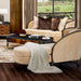 AICO Furniture - Malibu Crest"Loveseat in Dark Espresso - 9007825-HONEY-412 - GreatFurnitureDeal