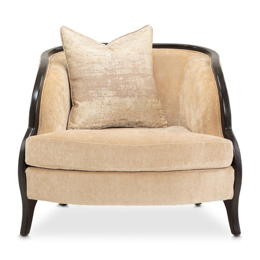 AICO Furniture - Malibu Crest Chair in Dark Espresso - 9007835-HONEY-412 - GreatFurnitureDeal