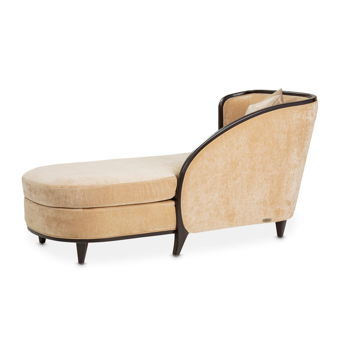 AICO Furniture - Malibu Crest Chaise in Dark Espresso - 9007842-HONEY-412 - GreatFurnitureDeal