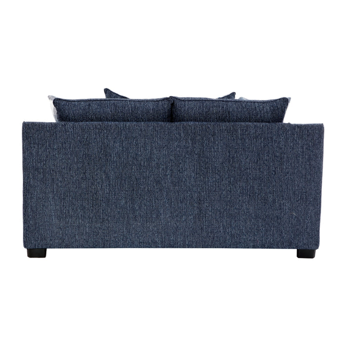 Homelegance - Maritime 2 Piece Sofa Set in Blue - 9008BUE*2 - GreatFurnitureDeal