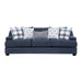 Homelegance - Maritime 2 Piece Sofa Set in Blue - 9008BUE*2 - GreatFurnitureDeal