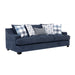 Homelegance - Maritime 2 Piece Sofa Set in Blue - 9008BUE*2 - GreatFurnitureDeal