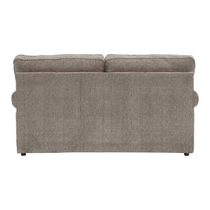 Homelegance - Earthen 2 Piece Sofa Set in Taupe - 9009TPE*2 - GreatFurnitureDeal