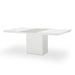 AICO Furniture - Horizons Rectangular Dining Table in White - 9012602BR-108-9012602TR - GreatFurnitureDeal