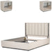 AICO Furniture - Pavira 3 Piece Queen Bedroom Set in Stone - 9023012QN03-040-837-3SET - GreatFurnitureDeal