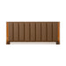 AICO Furniture - Pavira 3 Piece King Bedroom Set with LED Lighting in Walnut - 9023014EK03-204-3SET - GreatFurnitureDeal