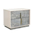 AICO Furniture - Pavira 2-Drawer Nightstand in Stone - 9023042-837 - GreatFurnitureDeal