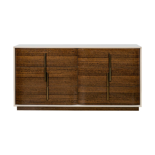 AICO Furniture - Pavira Dresser in Walnut - 9023050SA-204 - GreatFurnitureDeal